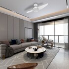 Ventilador de Teto Double 2 Pás 110,6cm Bivolt Inspire