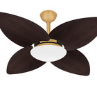 Ventilador De Teto Dourado Econômico 4 Pás Winds Ventax 220v