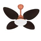 Ventilador De Teto Econômico Pétalo 4 Pás Palha Ventax 110v