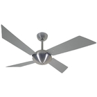 Ventilador de Teto Escovado 4 Pás Tech Office Titânio 220V
