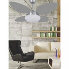 Ventilador de Teto Escovado 4 Pás VR42 Petalo Titânio 127V