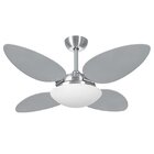 Ventilador de Teto Escovado 4 Pás VR42 Petalo Titânio 127V
