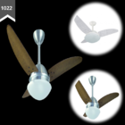 Ventilador De Teto Extra Infinity 3 Pás Tabaco Mdf (1022) Bra