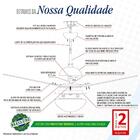 Ventilador De Teto Fosco Vidro Fechado Dunamis Volare Marrom