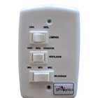 Ventilador De Teto Giravento Malta Branco Pás Retas Mogno 220v