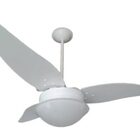 Ventilador De Teto Giravento Odessa Branco Pás Folha Branca C