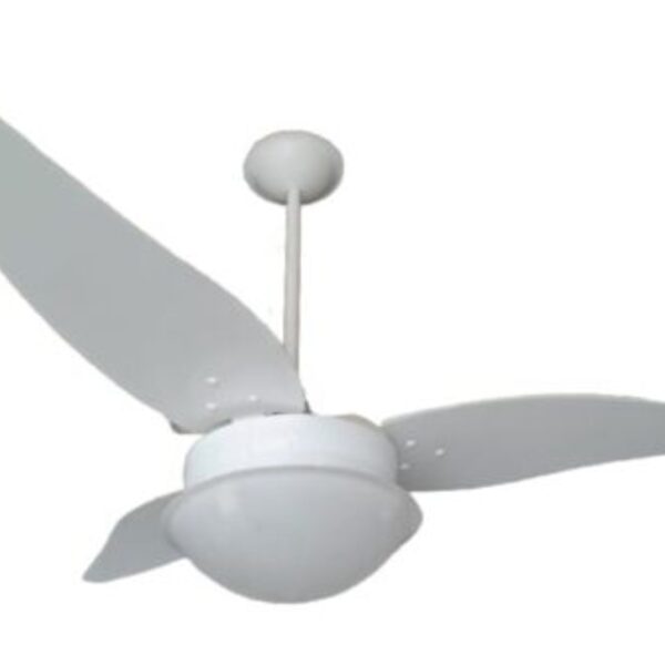 Ventilador De Teto Giravento Odessa Branco Pás Folha Branca C