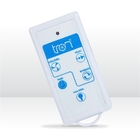 Ventilador de Teto Greco Branco 110V 3 Pás Azuis c/ Controle