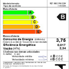 Ventilador De Teto Infinity Classic Chocolate 3 Pás Mdf Tb 22