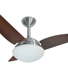 Ventilador De Teto Infinity Classic Prata Es 3 Pás Mdf Tb 220