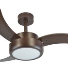 Ventilador De Teto Infinity Evolution Led 6000k Marrom/tb 3p