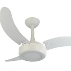 Ventilador De Teto Infinity Lux Led 6000k Branco 3 Pás Mdf Bc