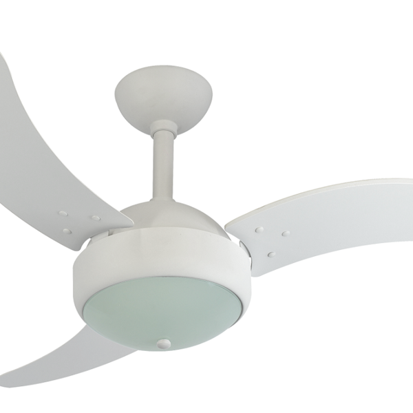Ventilador De Teto Infinity Max Branco 3 Pás Mdf Branco 110v