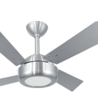 Ventilador De Teto Infinity Premium Led 6000k 4p Mdf Prata 22