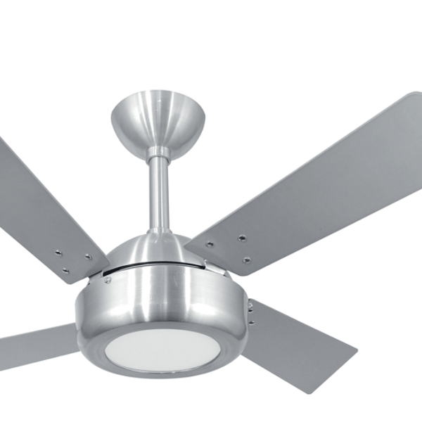 Ventilador De Teto Infinity Premium Led 6000k 4p Mdf Prata 22