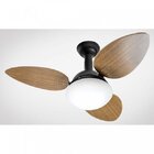 Ventilador De Teto Jet 220v 130w Venti-delta Preto/mogno