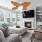 Ventilador De Teto Jet Aspen Venti-delta Branco Freijó 110v