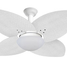 Ventilador De Teto Jet Aspen Venti-delta Branco Rattan Branca
