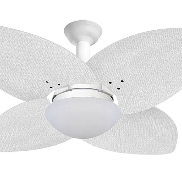 Ventilador De Teto Jet Aspen Venti-delta Branco Rattan Branca 220v ...