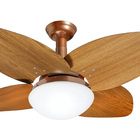 Ventilador De Teto Jet Aspen Venti-delta Cobre Freijó 220v