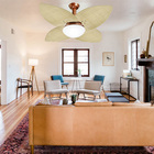 Ventilador De Teto Jet Aspen Venti-delta Cobre Rattan Natural