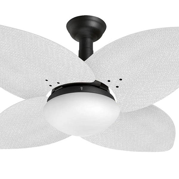 Ventilador De Teto Jet Aspen Venti-delta Preto Rattan Branca 220v ...