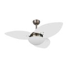 Ventilador De Teto Kovalski Bronze 3 Pás Branco 127v