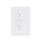 Ventilador de Teto LED 3 pás Black Piano Slim Aliseu 220V