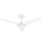 Ventilador de Teto LED 3 Pás Branco Slim Aliseu 220V