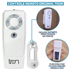 Ventilador De Teto Led Com Controle Remoto Original Tron Pás