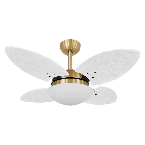 Ventilador De Teto Lil Prince Premium Branco 127v