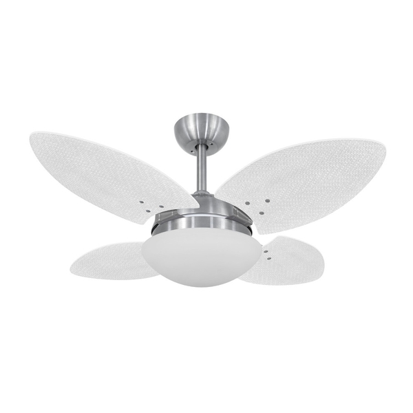 Ventilador De Teto Lil Prince Premium Branco 127v