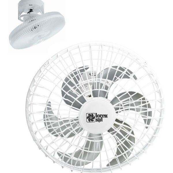 Ventilador De Teto Loren Sid 50 Orbital Bivolt Potente - Bran