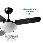 Ventilador De Teto Lustre Com Controle Remoto Original Tron P