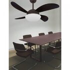 Ventilador de Teto Marrom Corten 4 Pás Vr42 Fly Tabaco 127V