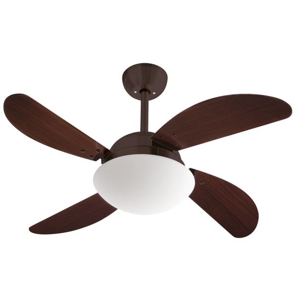Ventilador de Teto Marrom Corten 4 Pás Vr42 Fly Tabaco 220V