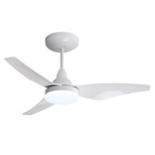 Ventilador de Teto Controle Remoto Mestre 3 Pás 81,4cm Branco Bivolt Aliseu