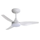 Ventilador de Teto Controle Remoto Mestre 3 Pás 81,4cm Branco Bivolt Aliseu