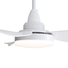 Ventilador de Teto Controle Remoto Mestre 3 Pás 81,4cm Branco Bivolt Aliseu