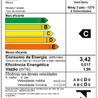 Ventilador De Teto Miray 127v 130w Venti-delta Branco