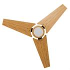 Ventilador De Teto Natuvent Callis Led 3 Pás Madeira Freijó 6