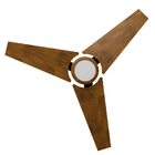 Ventilador De Teto Natuvent Callis Led 3 Pás Madeira Imbuia 3