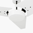 Ventilador De Teto Natuvent Callis No Light 3 Pás Madeira Bra