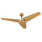 Ventilador De Teto Natuvent Callis No Light 3 Pás Madeira Fre