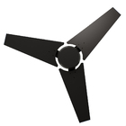 Ventilador De Teto Natuvent Callis No Light 3 Pás Madeira Pre