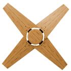 Ventilador De Teto Natuvent Callis No Light 4 Pás Madeira Fre