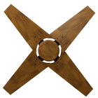 Ventilador De Teto Natuvent Callis No Light 4 Pás Madeira Imb