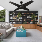 Ventilador De Teto Natuvent Callis No Light 4 Pás Madeira Pre