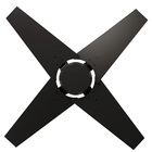 Ventilador De Teto Natuvent Callis No Light 4 Pás Madeira Pre