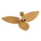 Ventilador De Teto Natuvent Dahlia No Light 3 Pás Madeira Fre
